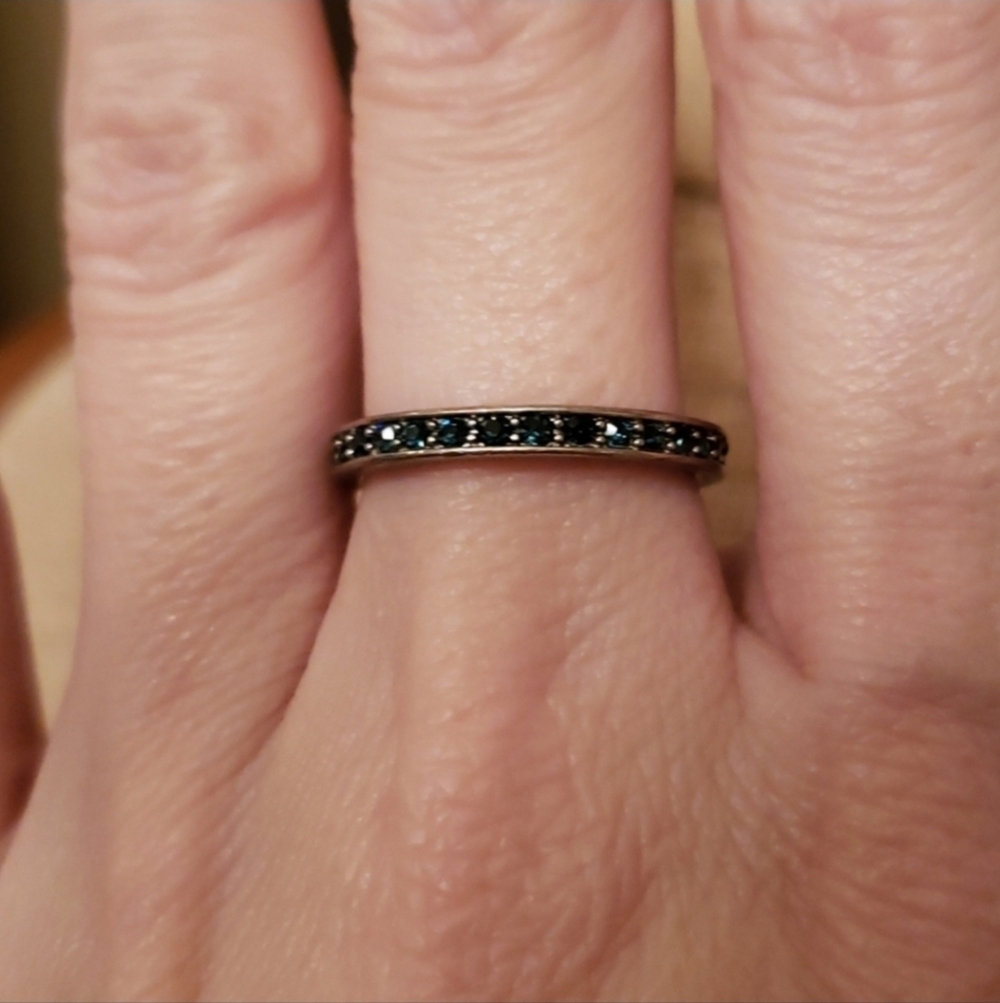 Chloe + Isabel Sapphire Stacking Ring Size 8